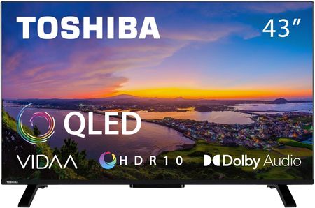 Telewizor QLED Toshiba 43QV2363DG 43 cale 4K UHD