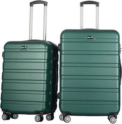 Aga Travel Zestaw walizek podróżnych MR4660 Ciemnozielony