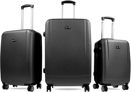 Aga Travel Zestaw walizek podróżnych MR4656 Szary