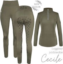 Legginsy Jeździeckie Z Pełnym Lejem Jd Attack Cecile