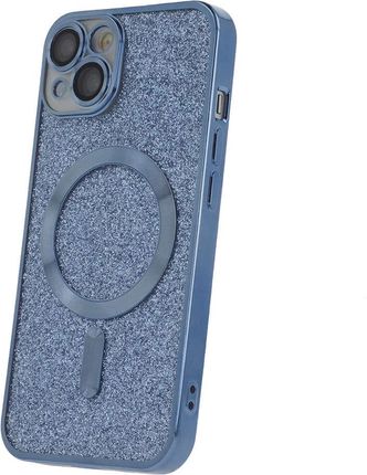 Telforceone Nakładka Glitter Chrome Mag Do Iphone 15 Plus 6 7" Niebieska