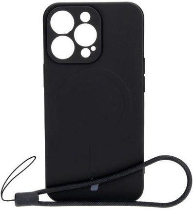 Bizon Etui Case Silicone Magnetic Do Apple Iphone 13 Pro Czarne