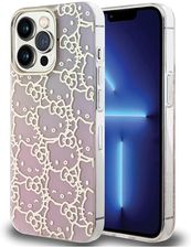 Hello Kitty Iml Gradient Electrop Crowded Kitty Head Etui Iphone 14 Pro
