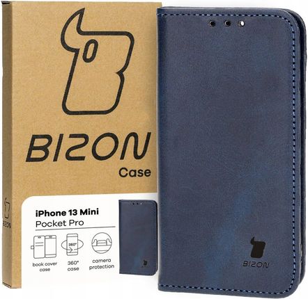 Bizon Etui Case Pocket Pro Do Apple Iphone 13 Mini Granatowe