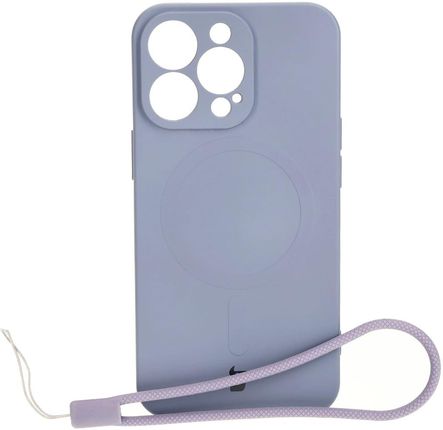 Bizon Etui Case Silicone Magnetic Do Apple Iphone 13 Pro Szare
