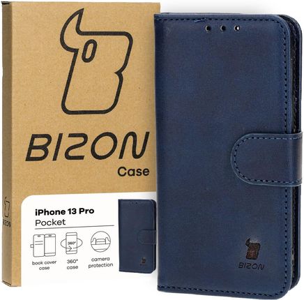 Bizon Etui Case Pocket Do Apple Iphone 13 Pro Granatowe
