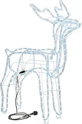 Świecący renifer led ażurowa rzeźba dekoracja świąteczna przed dom Zimny (ok 6000k) Zimna (ok 6000k)