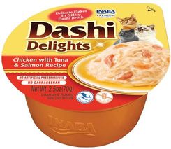 Inaba Cat Dashi Delights Kurczak Tuńczyk I Łosoś 70g