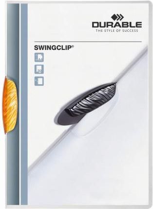 Durable Skoroszyt Zaciskowy Swingclip 30 A4 Przezroczysty (226009)