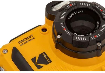 Kodak WPZ2 Waterproof Żółty - zdjęcie 4