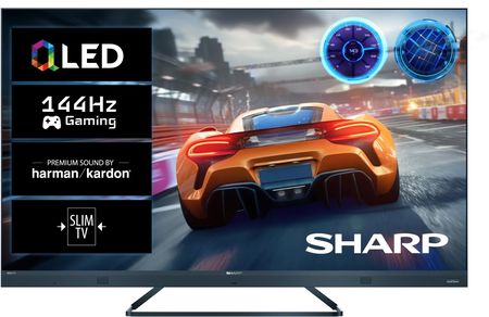 Telewizor QLED Sharp 50FQ8EG 50 cali 4K UHD