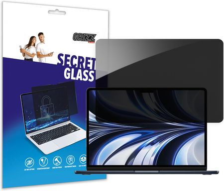 Grizzglass Sekretne szkło do Apple MacBook Air 13" 2023 prywatyzujące Grizz SecretGlass (PR1124747239)
