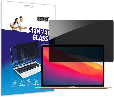 Grizzglass Sekretne szkło do Apple MacBook Air 13" 2020 prywatyzujące Grizz SecretGlass (PR1124747241)