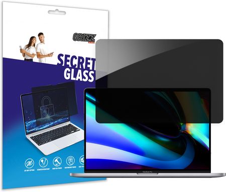 Grizzglass Sekretne szkło do Apple MacBook Pro 13" 2022 prywatyzujące Grizz SecretGlass (PR1124747246)