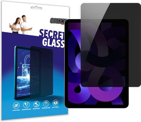 Grizzglass Sekretne szkło do Apple iPad Air 5 prywatyzujące Grizz SecretGlass (PR1124747271)