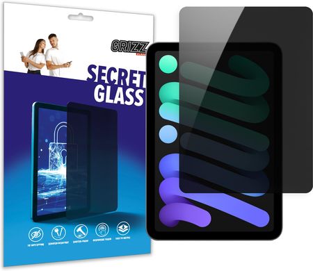 Grizzglass Sekretne szkło do Apple iPad mini 6th gen WC prywatyzujące Grizz SecretGlass (PR1124747273)
