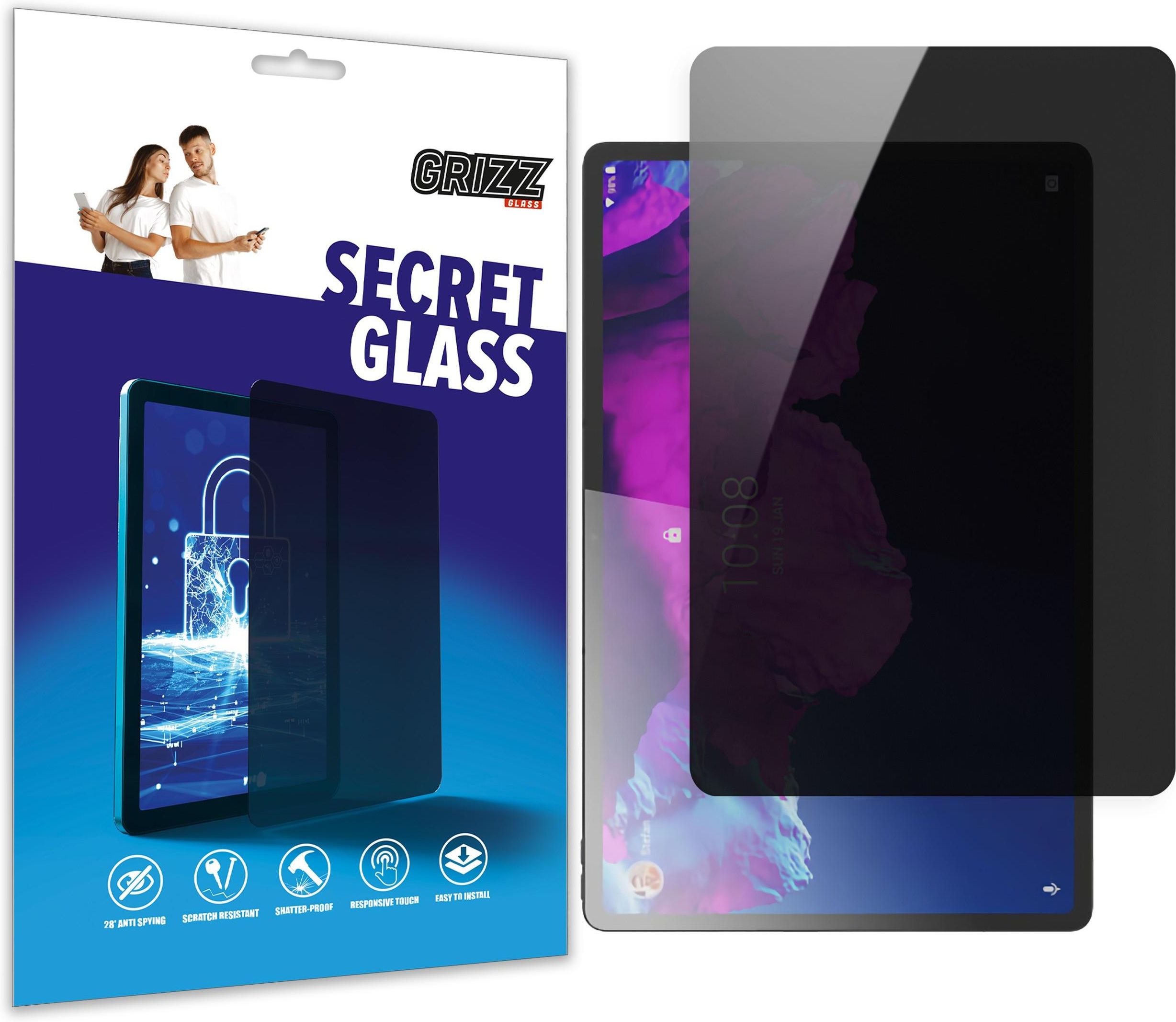 Akcesoria Do Tabletu Grizzglass Sekretne Szk O Do Lenovo Tab P