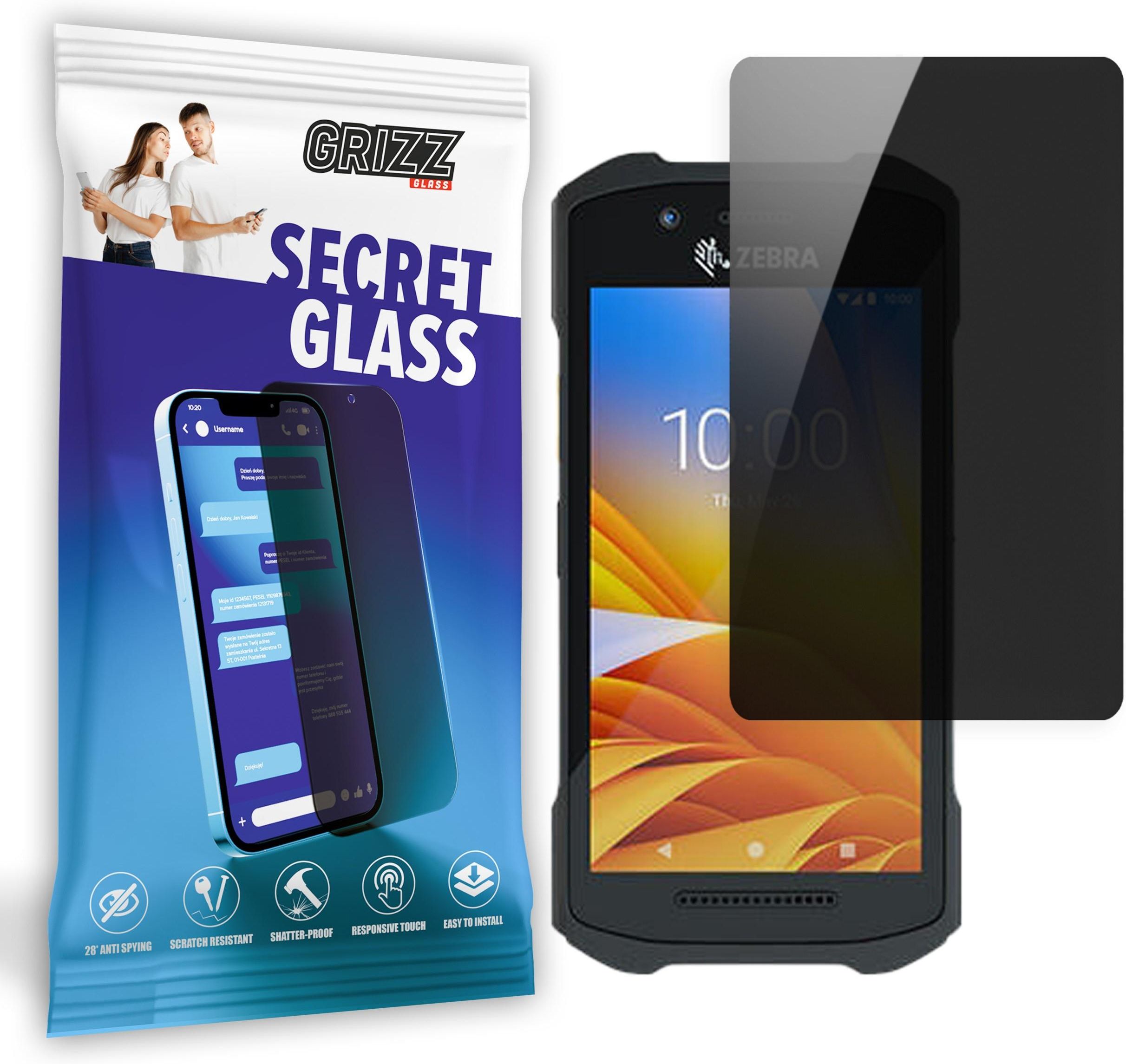 Upscreen Pellicola Ibrida In Vetro Per Zebra TC21/TC26, Durezza 9H, Anti Impronta, Made In Germany