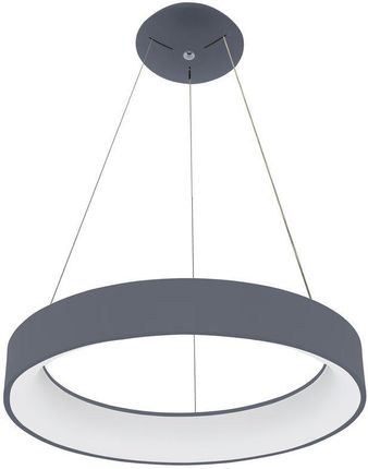 Italux Lampa wisząca LED Chiara 42W 3000K okrągła 60cm szara 3945-842RP-GR-3
