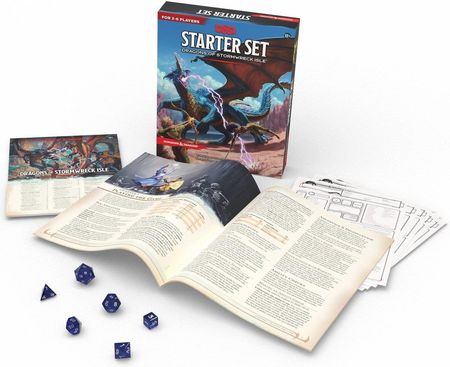 Wizards of the Coast Dungeons and Dragons 5.0 Dragons of Stormwreck Isle Starter Kit (ed. angielska)