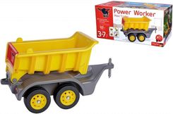 Big Przyczepka Do Jeździków Power Worker Maxi Ruchoma Platforma