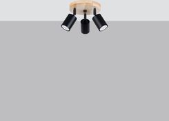 Zdjęcie Plafon Verdo 3P Czarny  - Złotów