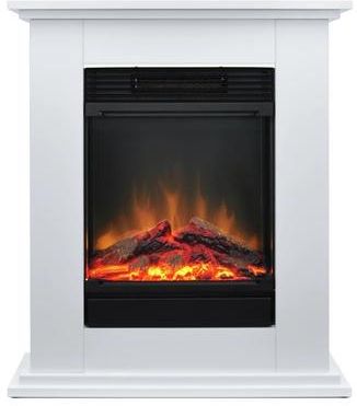 Kominek elektryczny Dimplex Terra wkład Dimplex Mini Mozart Engine Optiflame - biały