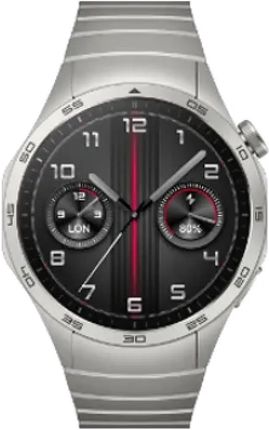 Huawei Watch GT4 46mm Elite Srebrny (12 Rat Za Urządzenie Bez Kosztów Abonamentu)