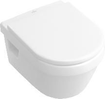 Villeroy & Boch Sedile WC Omnia Architect Compact – Bianco, Cerniere Inox, Fissaggio Universale (9M66E101)