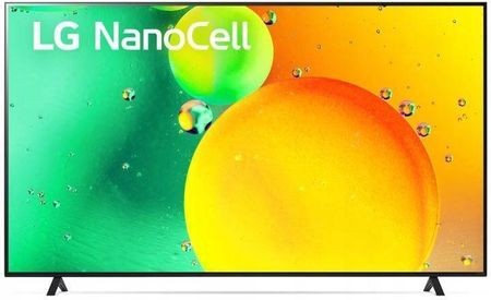 Telewizor NanoCell LG 75NANO753QA 75 cali 4K UHD