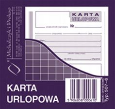 Zdjęcie Michalczyk I Prokop Druk Karta Urlopowa Michalczyk&Prokop 507-6 - Goleniów