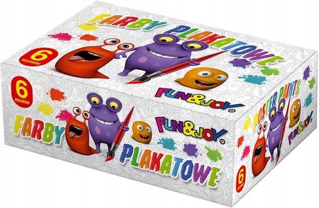 Titanum Farby Plak 6Kol 20Ml Fun&Joy 220260 Pud