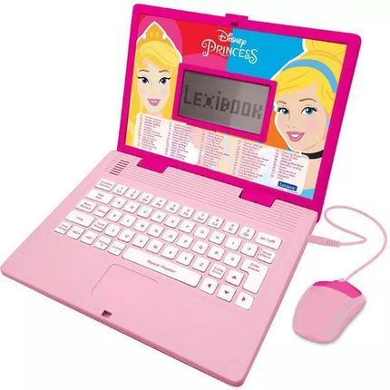 Lexibook Dwujęzyczny Laptop Edukacyjny Disney Princess Pol/Ang