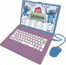 Zdjęcie Lexibook Dwujęzyczny Laptop Edukacyjny Stitch Pol/Ang - Hajnówka