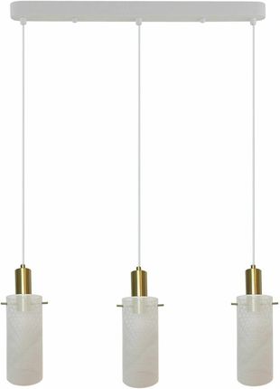 Lampa wisząca Tirana biała 3 x E27 Light Prestige