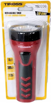 Tiross Akumulatorowa Led Klasyczna Z Wtyczką Ręczna 14Cm 2 Tryby 120M - zdjęcie 4