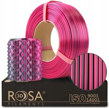Rosa 3D ReFill Pla Magic Silk 1,75mm Mistic Purple 1kg 