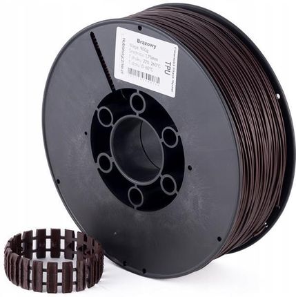 Plastspaw flex elastyczny Guma Tpu 0,9kg Brown Brązowy  - zdjęcie 4