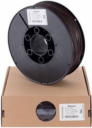 Plastspaw flex elastyczny Guma Tpu 0,9kg Brown Brązowy  - zdjęcie 3