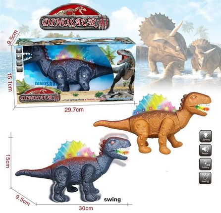Trifox Dinozaur Na Baterie Światło Dźwięk Zabawka Dla Dzieci