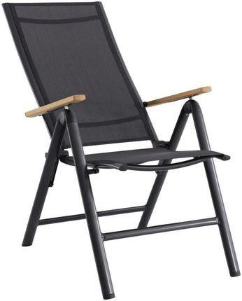 Naterial Krzesło Ogrodowe Oris Aluminiowe Antracyt