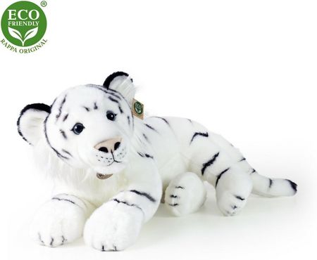 Rappa Pluszowy Tygrys Biały 60Cm Eco-Friendly