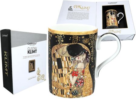 Carmani Kubek Z Porcelany Gustav Klimt Kiss Pocałunek 370Ml (5320030)