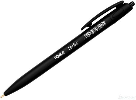 Toma Długopis Automatyczny Leder To-035 Srebrny