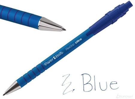 Papermate Długopis Automatyczny Paper&Mate Flexgrip Ultra Rt M 1,0Mm Niebieski