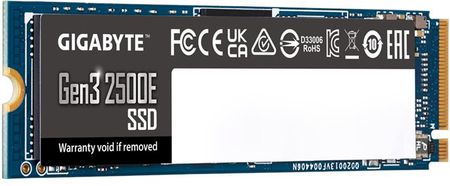 Gigabyte  2TB Gen3 2500E PCI-E 3.0 NVMe 1.3 (G325E2TB)