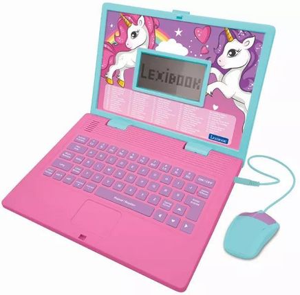 Lexibook Dwujęzyczny Laptop Edukacyjny Unicorn Pol/Ang