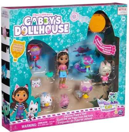 Spin Master Gabby'S Dollhouse Koci Domek Gabi Zestaw Deluxe 11 Elementów Figurki
