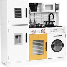Zdjęcie Ecotoys Duża Drewniana Kuchnia Dla Dzieci + Dźwięki Światełka - Żory