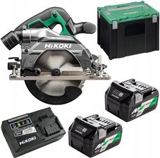Zdjęcie Akumulatorowa pilarka tarczowa ręczna HiKOKI (dawniej Hitachi) C3607DB WRZ BRUSHLESS - 2 akumulatory MultiVolt 18-36V/5.0-2.5Ah - Gościno